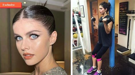 alexandra daddario body|Alexandra Daddario & her PT reveal how she built her。